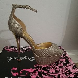 Glitter High heel